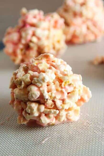 Valentine's Day Popcorn Balls