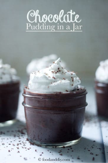 Mini Mason Jar Pudding Snack