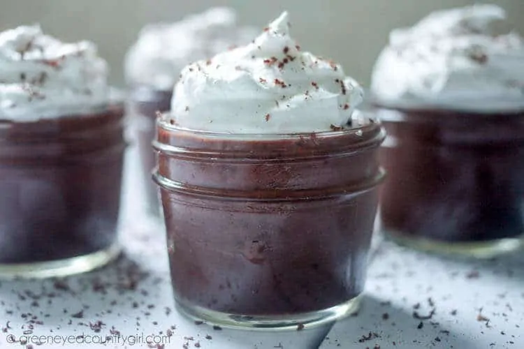 Mini Mason Jar Pudding Snack