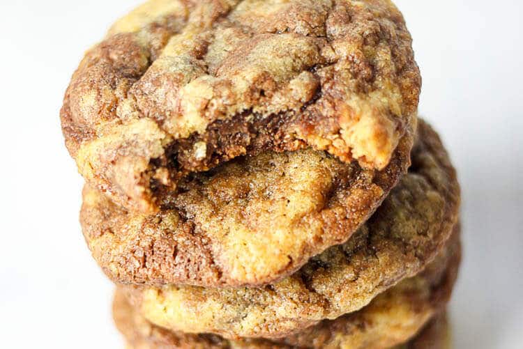 Nutella Chocolate Chip Cookies