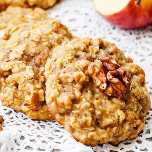 Apple Cinnamon Oatmeal Cookies Recipe