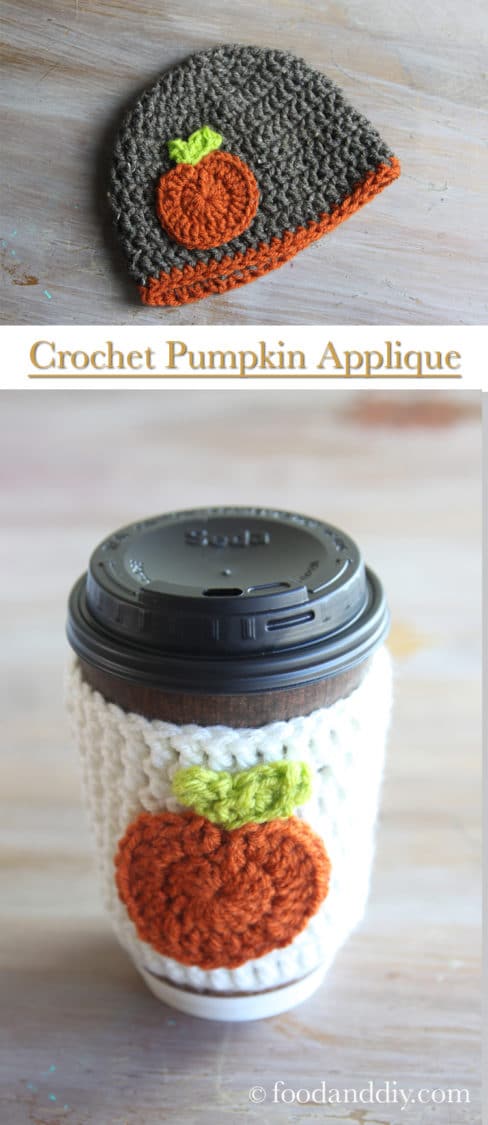 Easy 10 Minute Crochet Pumpkin Applique