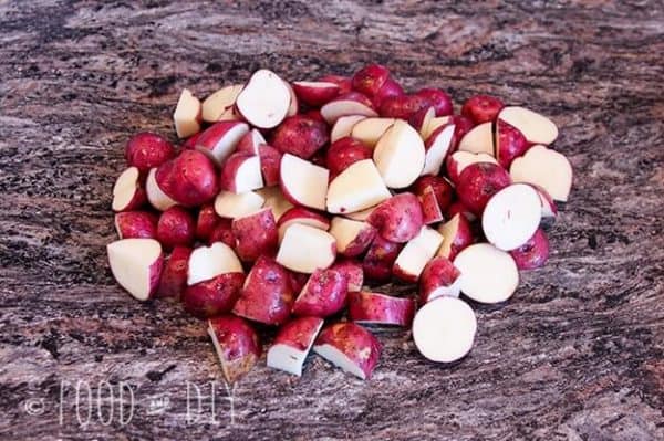 Garlic & Dill Roasted Red Potatoes Recipe