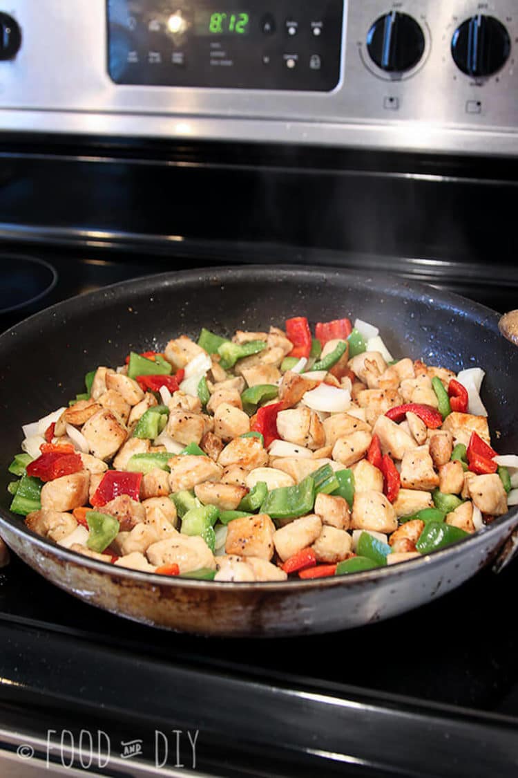 This Ginger Chicken Stir Fry is so delicious and ready in less than 30 minutes!