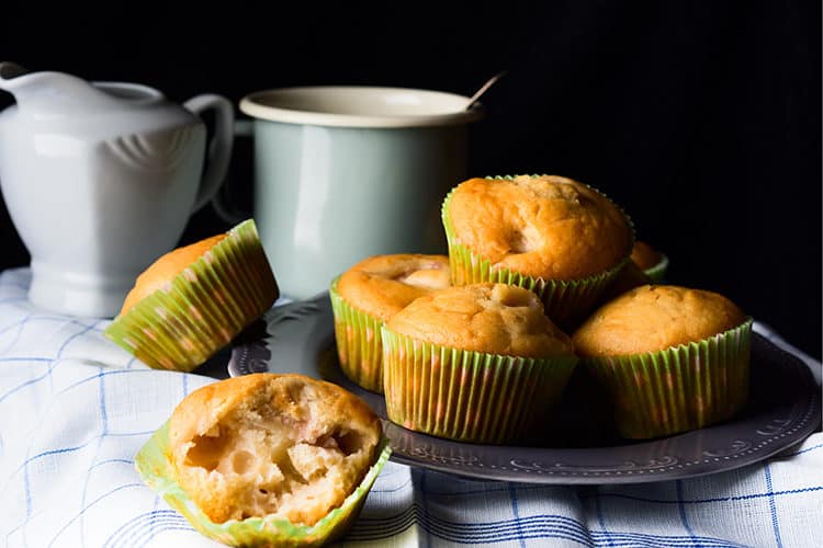 Peach Mango Muffins - A PERFECT Make-Ahead Breakfast!