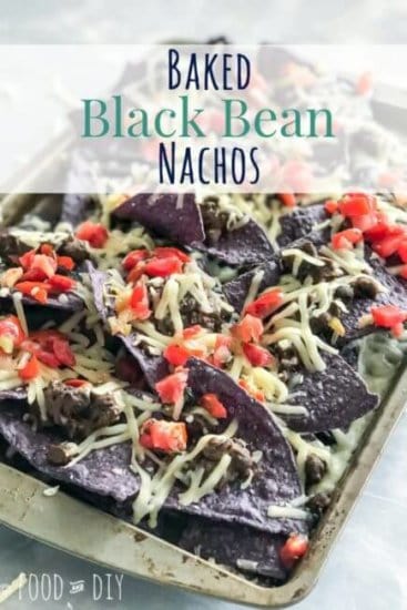 Baked Black Bean Nachos 1-min