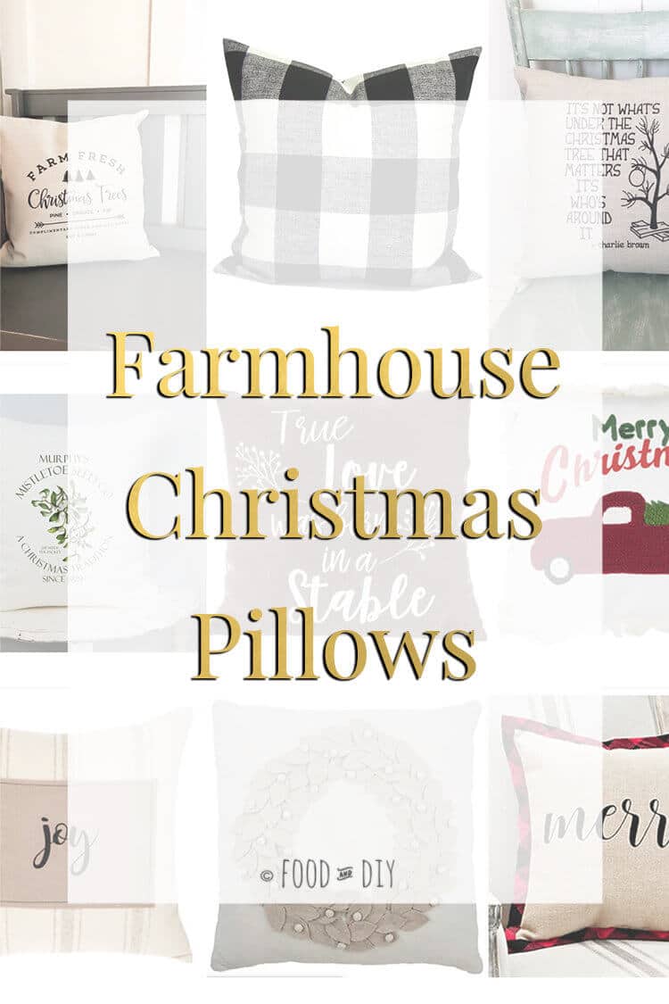 Farmhouse Christmas Pillows