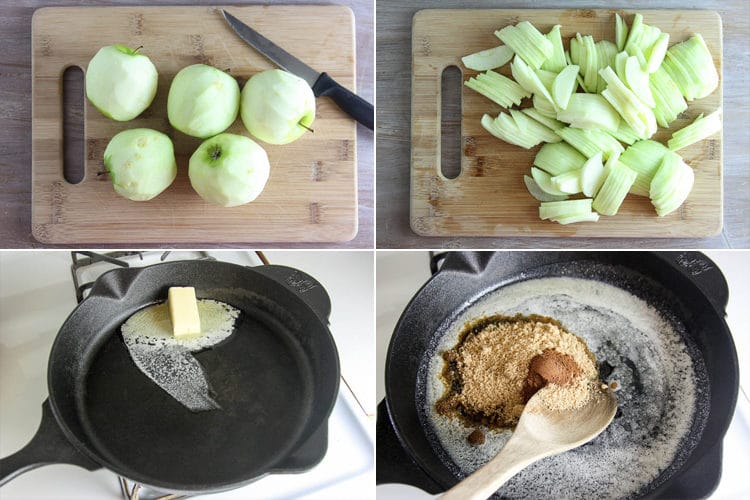 Easy, Delicious Skillet Apple Crisp