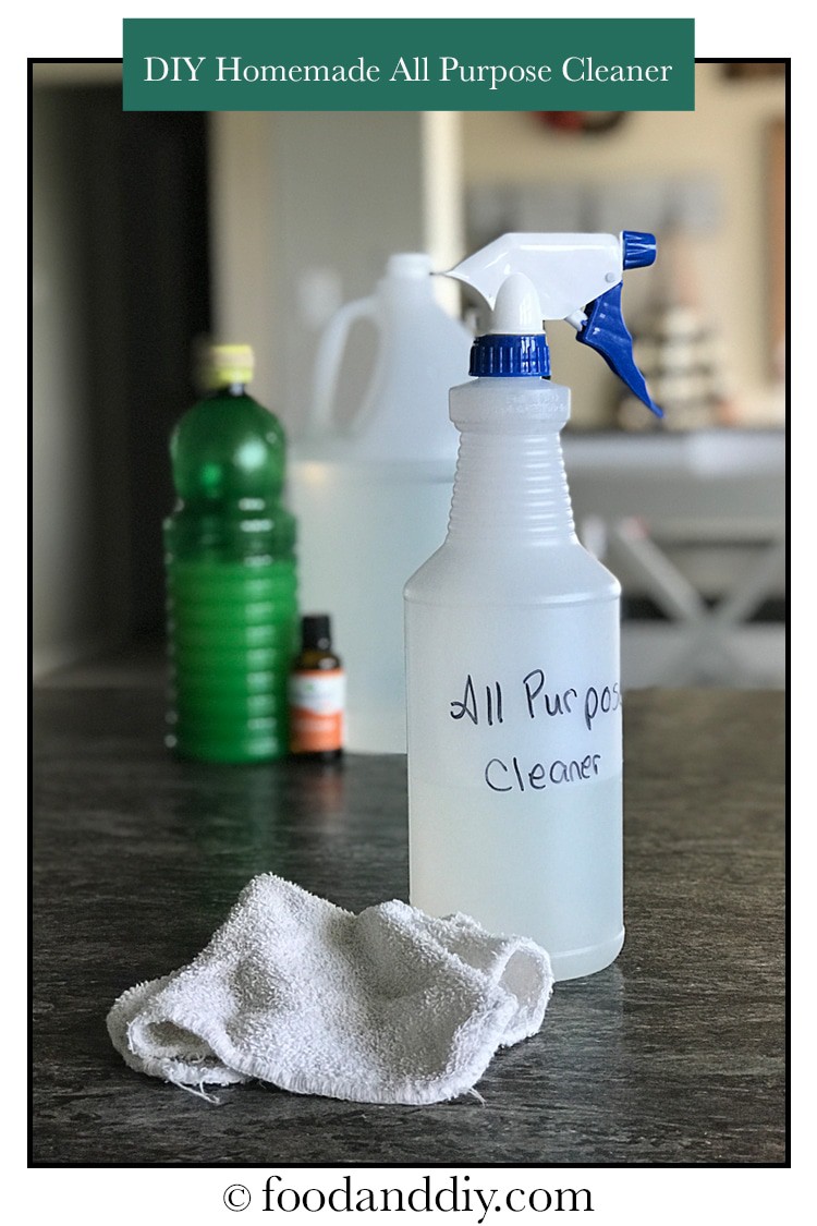 DIY Homemade All-Purpose Cleaner + More DIY Cleaners!