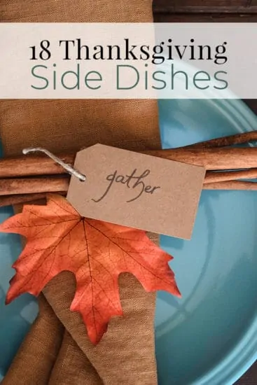 18 Thanksgiving Side Dishes