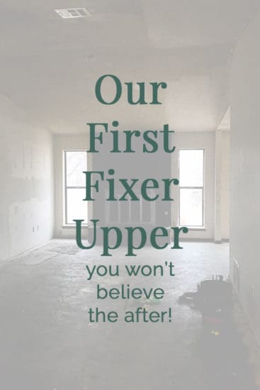 Our First Fixer Upper